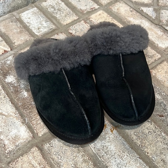 UGG | Shoes | Ugg Slippers Black Womens 